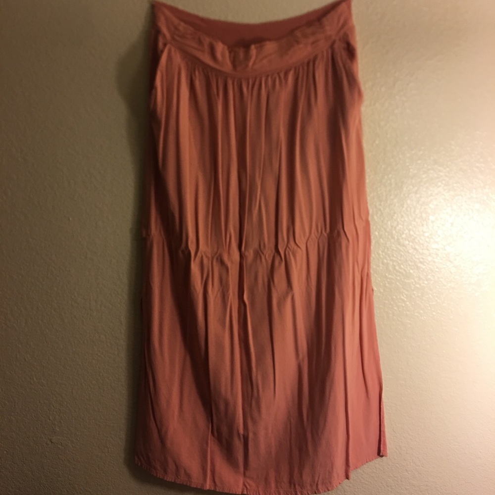 New Look Long Skirt Peach Color
